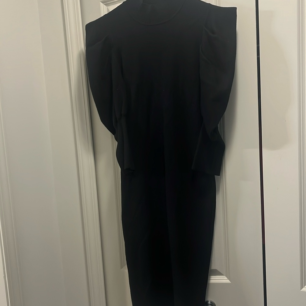 Black short sweater dress fashion nova